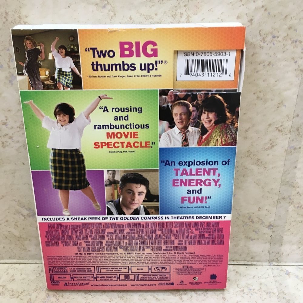 HAIRSPRAY DVD - Picture 2 of 2